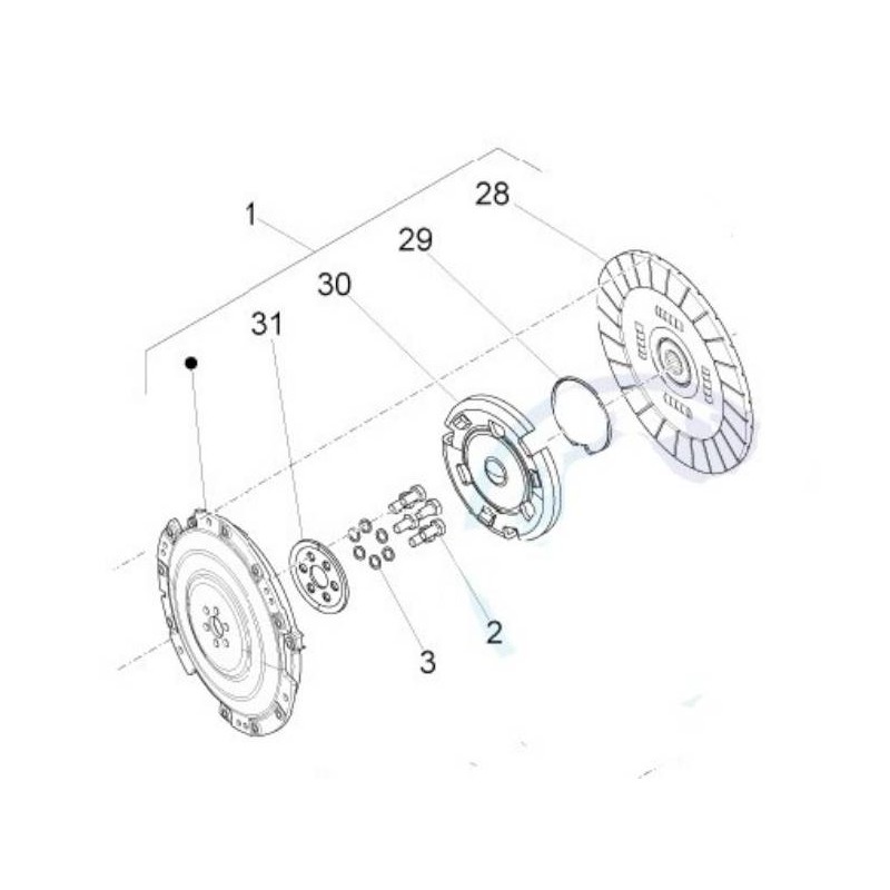 Clutch Guzzi 750/850 2017+