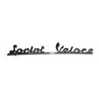 Badge Sprint Veloce Rear Chrom