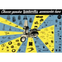 Lambretta Poster Accessories