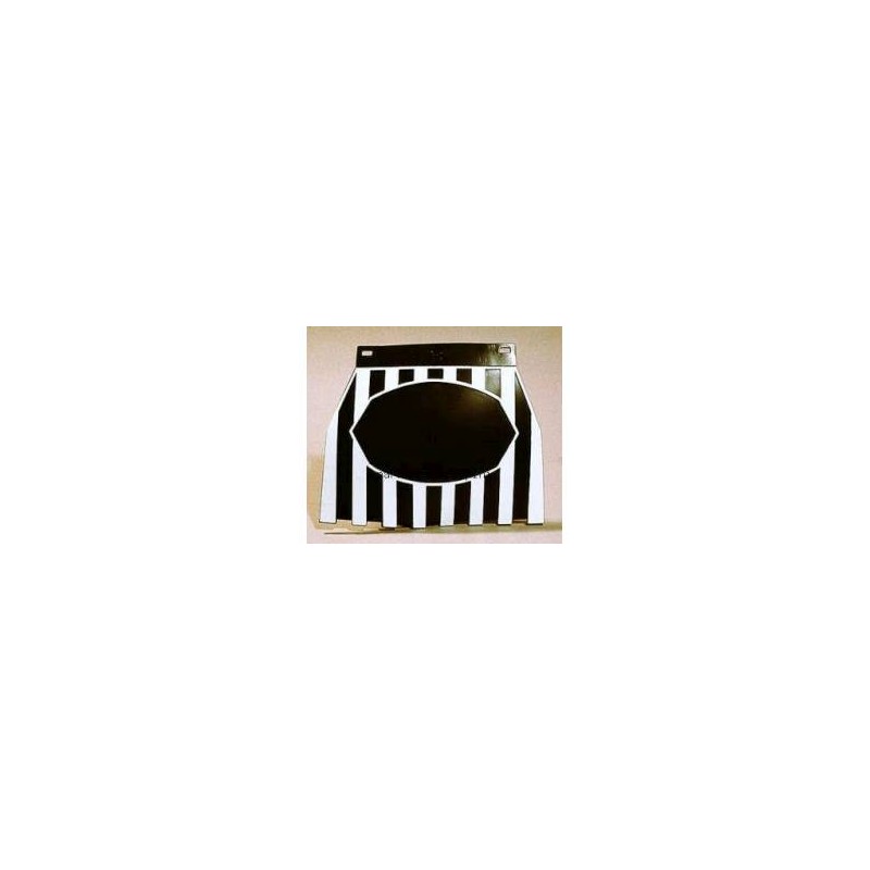 Rear Mudflap Striped