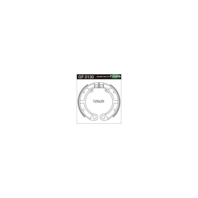 Brake Shoes Vespa 50 Early Rr