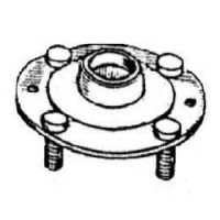 Rear Hub Early Vespa