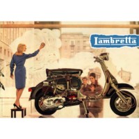Lambretta poster TV2 Cutaway
