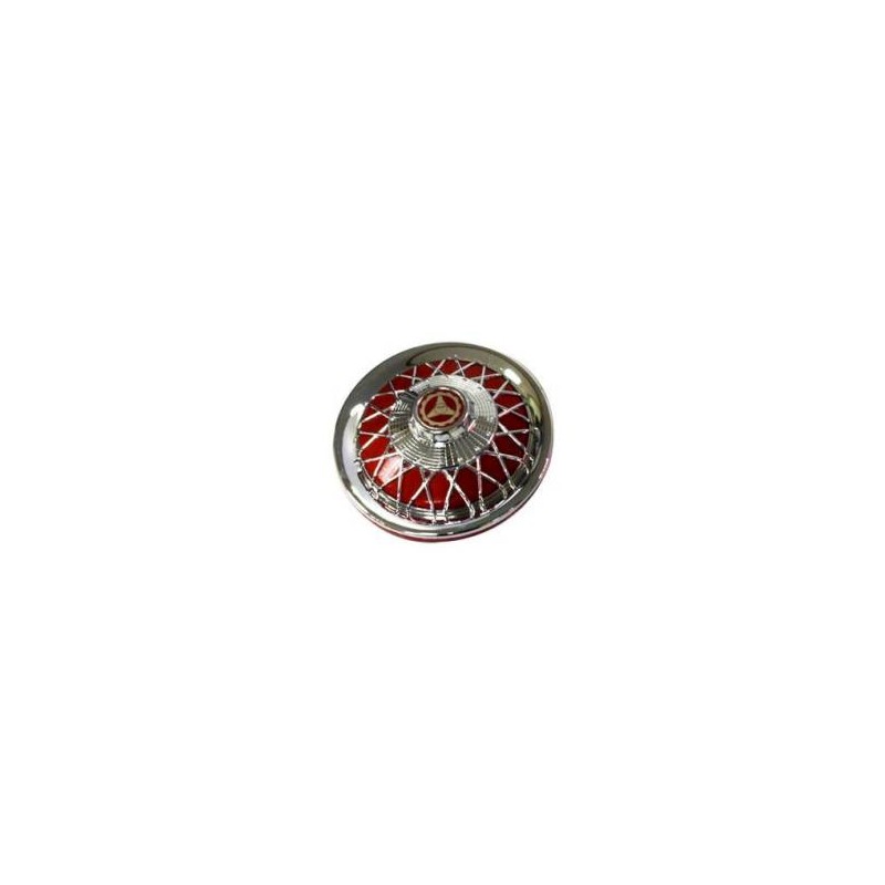 Wheel Trim 10 inch Red Spoked