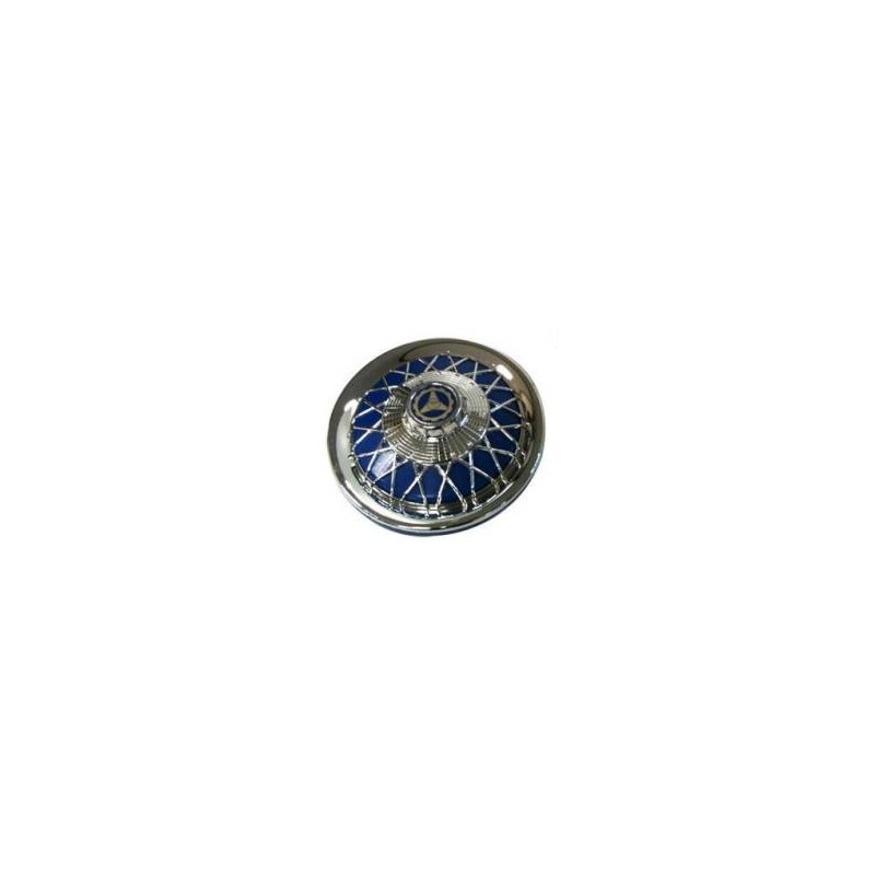 Wheel Trim 8 inch Blue Spoked