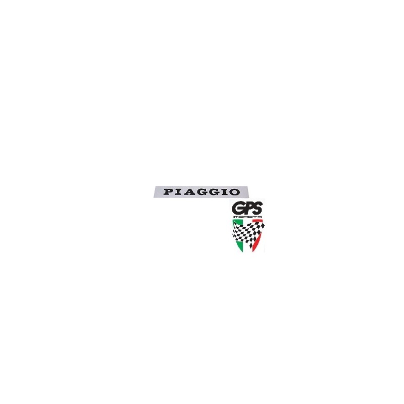 Seat Sticker Vespa PX Silver