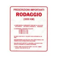 Run In Sticker 5% 4 Speed