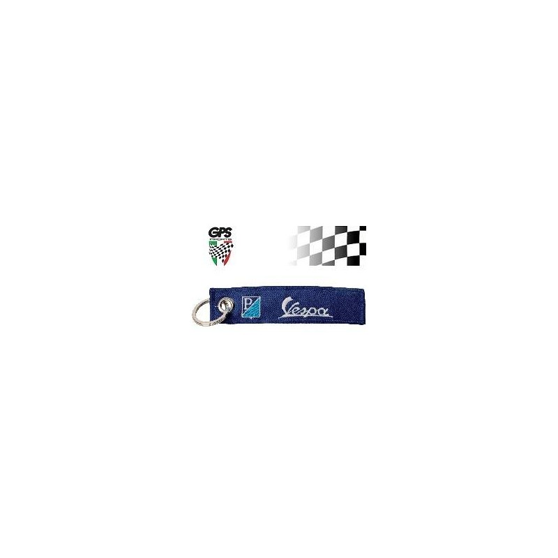 Keyring Vespa Embroidered Band