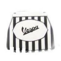 Mudflap Vespa Black Stripe