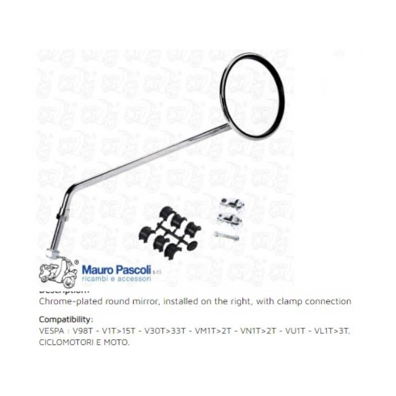 Mirror RHS Faro Basso
