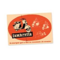 Poster Lambretta LD French