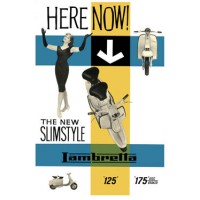 Poster Lambretta Here Now