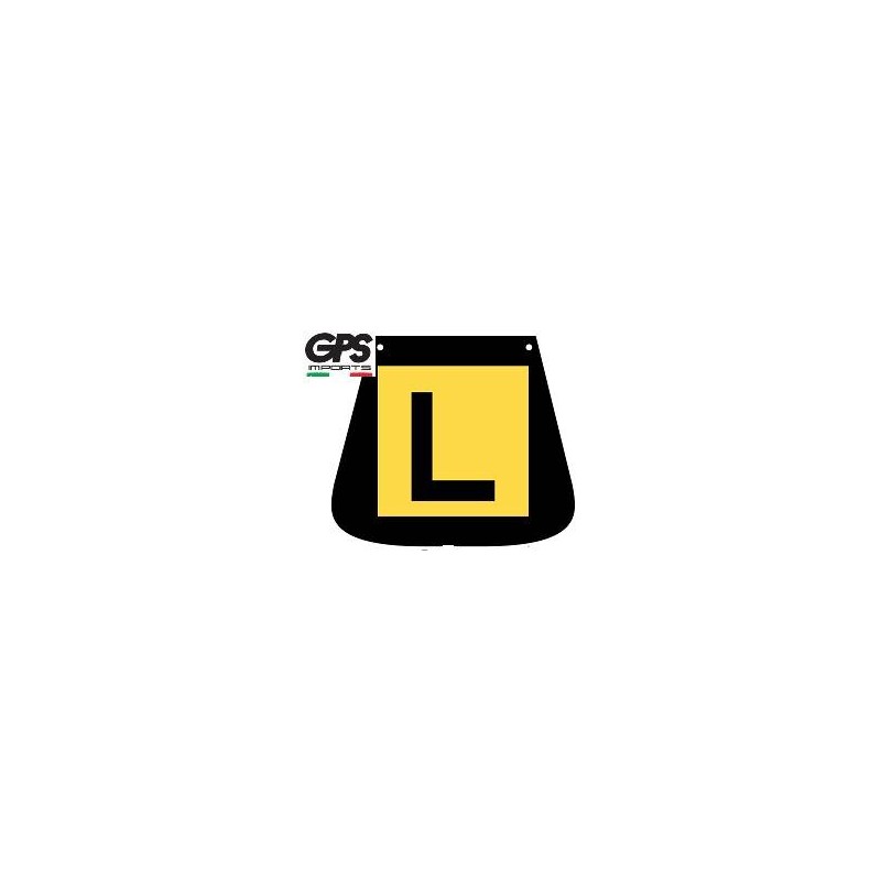 L Plate Rear Mudflap