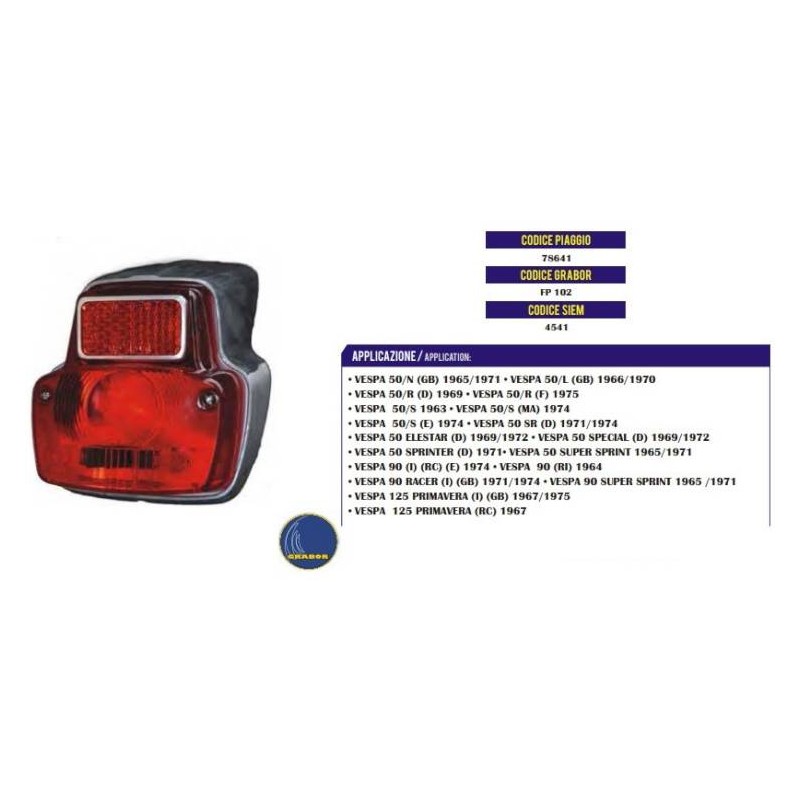 Tail Light Antique Small