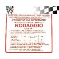 Running In Sticker GS150