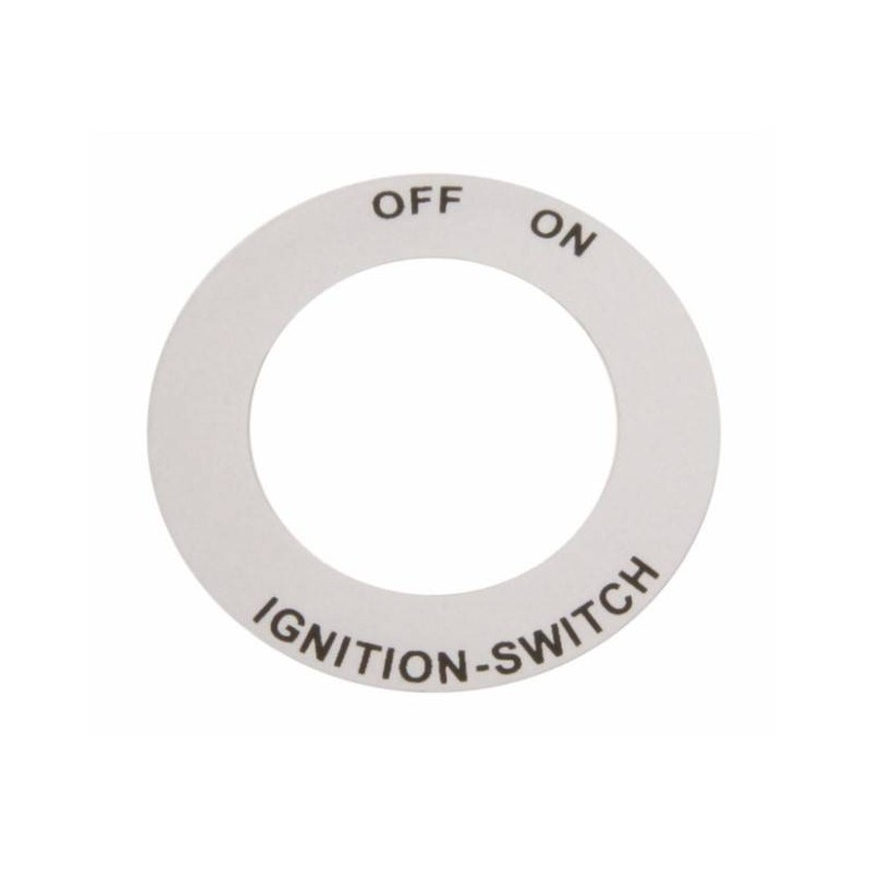 Sticker On Off Ignition