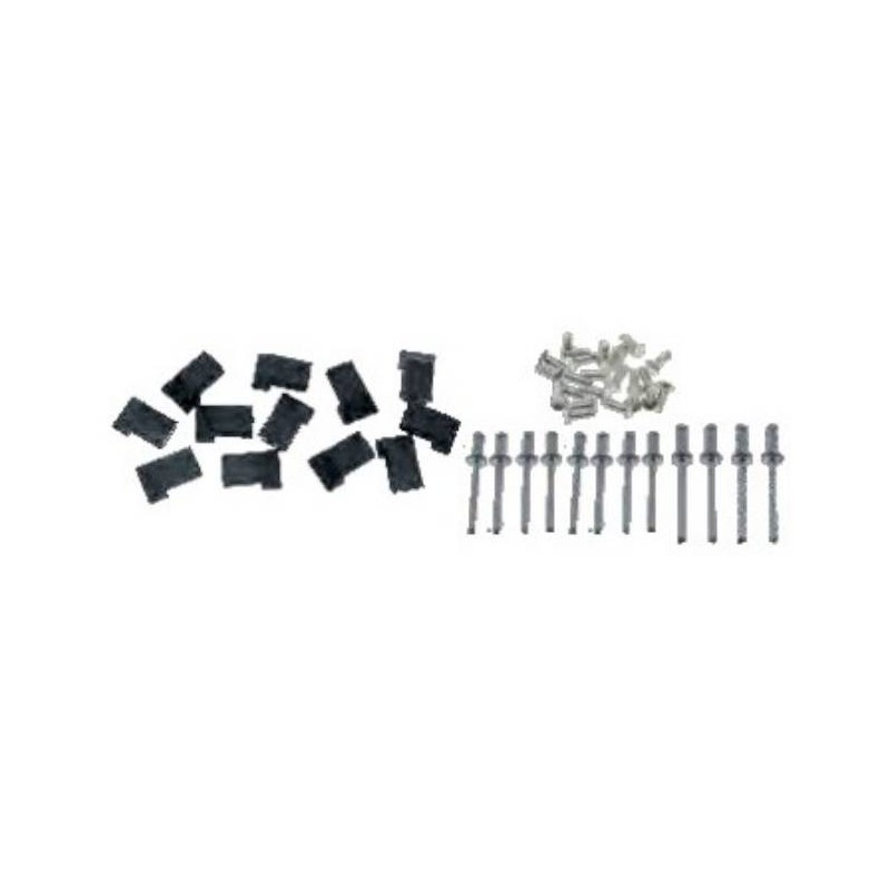 End Cap and Rivet Set Vespa PX