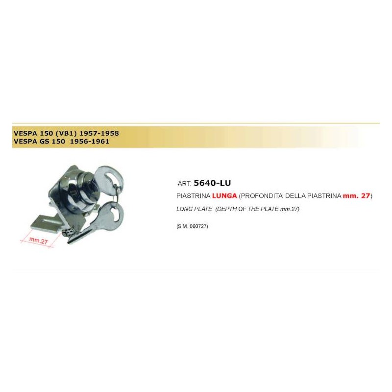 Steering Lock Wide Body Long